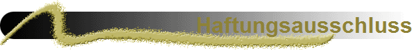 Haftungsausschluss